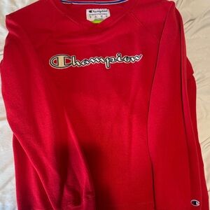 Champion Bold Red Pullover